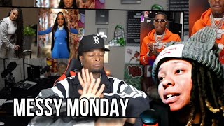 Drama😮LoftyLiyah Reacts To Raymonte vs BIGback Carmen vs DANNI  MESSYMONDAY [upl. by Rothmuller]