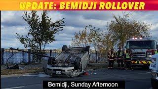 UPDATE Rollover In Bemidji Sunday Afternoon [upl. by Walsh]