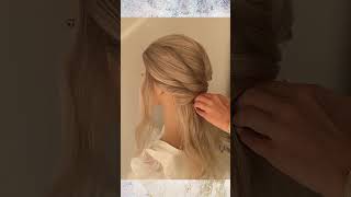 Bridal updo Bridal hairstyles wedding [upl. by Christy]