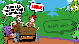 Time to Make Comics LIVE with VeeFriends [upl. by Akciret]