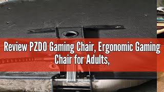 Review PZDO Gaming Chair Ergonomic Gaming Chair for Adults Technical Fabric Gaming Chair with Foot [upl. by Irrol861]