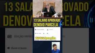 13 salário de novo é para quem Aposentados e Pensionistas [upl. by Neu]