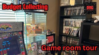 Game Room and Collection Tour  Built on a Budget [upl. by Mancino]