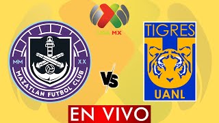 MAZATLAN VS TIGRES EN VIVO  LIGA MX APERTURA 2024  JORNADA 12  DONDE VER EN VIVO [upl. by Nnylhtak]