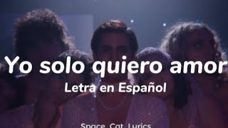 Yo Solo Quiero Amor Versión de la película Miguel AcostaOmar Banana Letra en Español [upl. by Schwab]