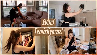 351 EVİMİ BAŞTAN SONA BİRLİKTE TEMİZLİYORUZ 🫧🧼 [upl. by Wolford]