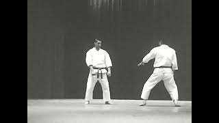 【伝統松濤館空手】1960年代？貴重な演武映像 西山英峻師範 quotTraditional Shotokan Karatequot Demonstration by Master Nishiyama [upl. by Eelame]