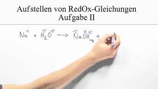 Das Aufstellen von RedOxgleichungen Aufgabe II  Chemie  Allgemeine und anorganische Chemie [upl. by Lihcox]