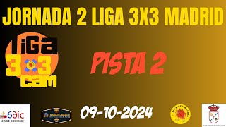 Jornada 2  Pista 2  Liga 3x3 Madrid liga3x3 madrid3x3fiba ligamadrid3x3 colmenarejo [upl. by Lienhard101]