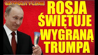 Na Kremlu świętują zwycięstwo Trumpa [upl. by Nitsir400]