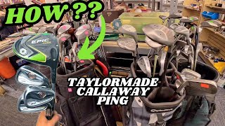 Getting Expensive Golf Clubs for Cheap at GoodWill [upl. by Stauffer824]