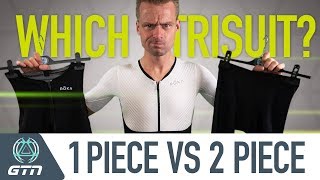 What To Wear For Triathlon  One Piece Vs Two Piece Trisuit [upl. by Yrag]