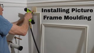 Transform Your Walls Wainscoting And Picture Frame Moulding Tips [upl. by Kleinstein]