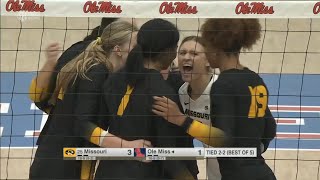 Missouri vs Ole Miss  2024 Womens College Volleyball Nov 22 2024 [upl. by Aisan757]