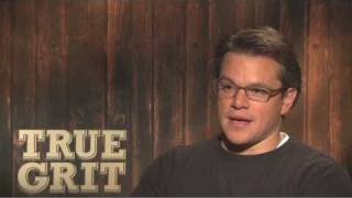 True Grit Interview With Matt Damon [upl. by Oates648]