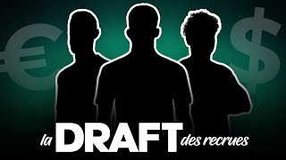 💰 La draft des recrues avec LesOUTSIDERZ [upl. by Eerej]