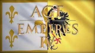 Kiljardi Jeanne dArc vs Beasty Holy Roman Empire  Age of Empires 4 Replay [upl. by Zhang135]