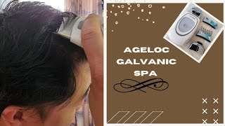 Ageloc Galvanic Spa for Hair  Hair Spa [upl. by Atteugram]