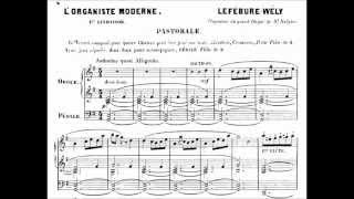 LefébureWély Pastorale in G Major [upl. by Tomaso]