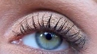 Makeup Tutorial Bronze Brown amp Beautiful  Summer amp Autumn Eye Makeup Look Diamondsandheels14 [upl. by Valera902]