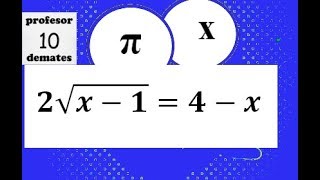 ecuaciones irracionales con raices 3 bachillerato 4 eso [upl. by Haela836]