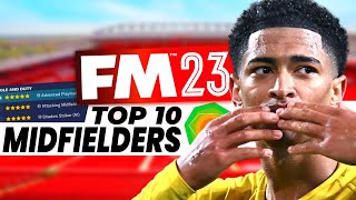 The BEST MIDFIELDER ON FM23 IS   Top 10 META CMs [upl. by Keviv]