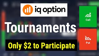 IQ Option Tournaments  How to participate [upl. by Brinna]