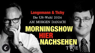 Ab 6 Uhr Live  USWahl Berichterstattung mit Langemann amp Tichy [upl. by Anitsim]