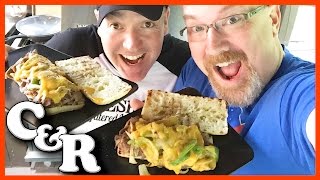 Philly Cheese Steak on the BBQ Recipe  Cook amp Review Ep 14 [upl. by Nilauqcaj]