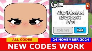 NEW CODES NOVEMBER 24 2024 😊NEW UGC Train For UGC ROBLOX  ALL CODES [upl. by Grose674]