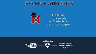 Boys Varsity Basketball vs Marblehead  01112024 [upl. by Veta]