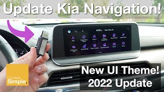 How To Update Kia Navigation Software for Free 2022 Update [upl. by Moneta664]