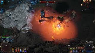 Path of Exile 322 流亡黯道 祖靈聯盟 下棋 元素使爆炸箭 Elementalist Explosive Arrow [upl. by Nire]