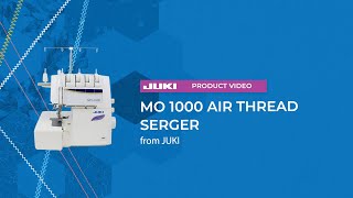 JUKI MO 1000 Air Thread Serger [upl. by Imelda]