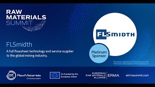 FLSmidth  Platinum Sponsors for the Raw Materials Summit 2023 [upl. by Siver]