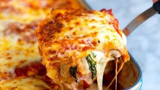 Making of Cheesy Lasagne cheese lasagna cooking chicken food [upl. by Enidaj594]