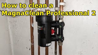 How To Clean An Adey MagnaClean Professional 2 [upl. by Latt]