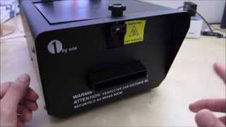 1Byone Low Lying Fog Machine QL0045 Review [upl. by Arreis]