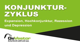 Der Konjunkturzyklus und seine 4 Phasen [upl. by Festatus]