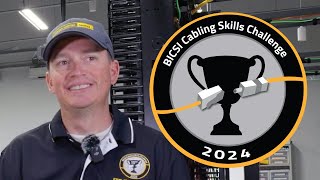 BICSI Cabling Skills Challenge Talk with former Champion TJ Pate [upl. by Herald298]