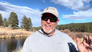 Video Fishing Report January 2024 Deckers Colorado [upl. by Esinyt]