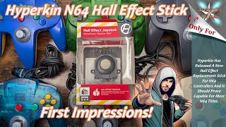 Hyperkin N64 Hall Effect Stick First Impressions  A Casual Option [upl. by Heyward199]