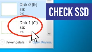 How to Check If You Have an SSD or HDD on Windows 10 [upl. by Warton897]