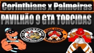 Corinthians x Palmeiras  GTA torcidas  Completo [upl. by Dru]