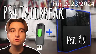 PS4 Jailbreak Installation 2023  Version 90 und älter  STABIL [upl. by Xonel]