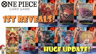 FIRST Official Reveals from PRB01 Huge Update Best Set Yet One Piece TCG News [upl. by Nyleak]