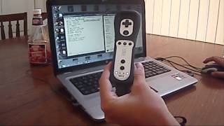 HMN  Wiimote amp Nunchuk as PC Mouse or Controller GlovePIE [upl. by Nylsirk]