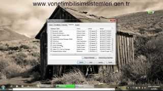 Msconfig İle Başlangıç Programlarını Değiştirmek [upl. by Ssyla]