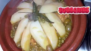 moroccan tajine طاجين ساهل بالخضرا [upl. by Aridaj]