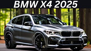 BMW X4 2025 ReviewInteriorExteriorFirst LookFeaturesPriceAbd Cars Review 2024 [upl. by Barnard]